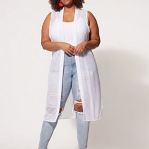 Fashion to Figure (FTF) Liliana Sheer Duster